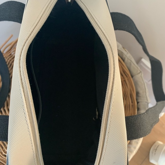 Lacoste Luggage Carryon - Embossed Grey and Black - Picture 5 of 7